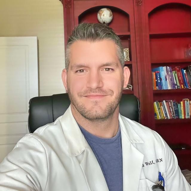 Christian Wolf, FNP-BC, medical provider specialize in Weight Loss, Preventive Medicine, Family Medicine, Internal Medicine, General Practice